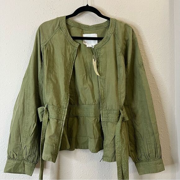 Anthropologie Belted Utility Jacket NEW Size Large - Picture 6 of 12